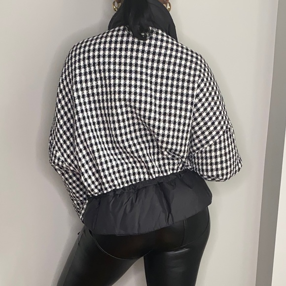 Zara Women Contrasting Tweed Jacket - Picture 13 of 14